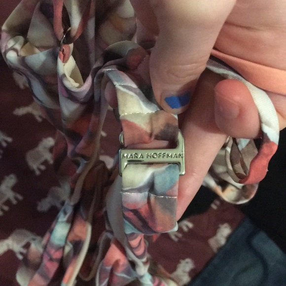 Mara Hoffman Seashell design 1 piece bathing suit - Picture 3 of 3